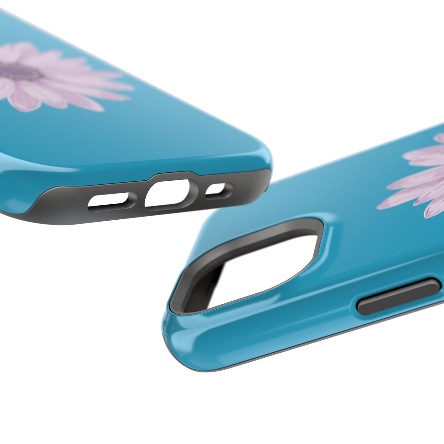 Magnetic Phone Cases with Floral Design, Impact-Resistant Accessories, Stylish Tech Protection, Gifts for Her, Unique Cell Phone Cases