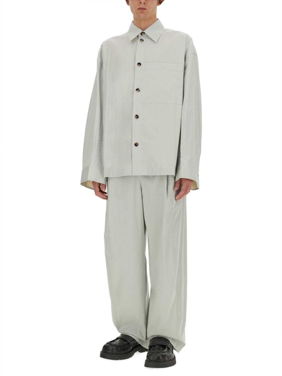 Bottega Veneta Men Silk Shirt