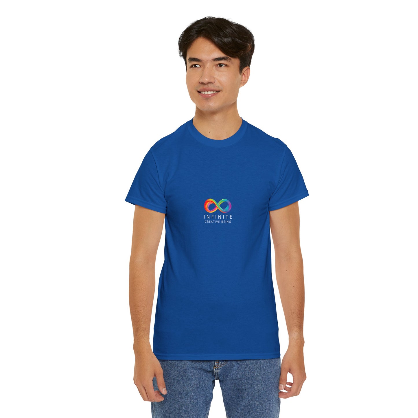 Colorful Infinite Creative Being Unisex Tee, Inclusive Fashion, Everyday Casual Wear, Gift for Friends
