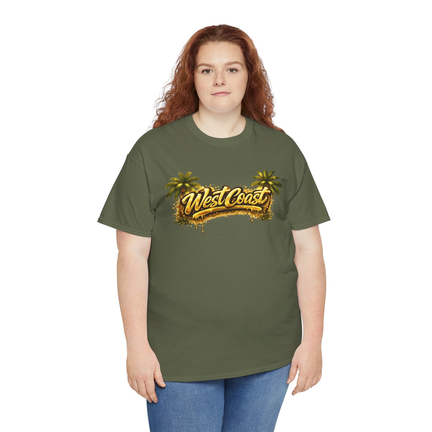 West Coast Palm Tree T-Shirt — Retro Surf Vibe Tee