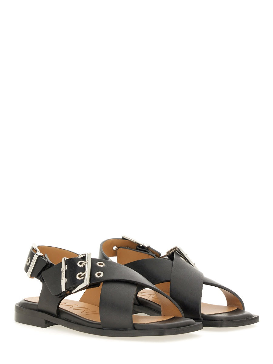 Ganni Women Studded Sandal