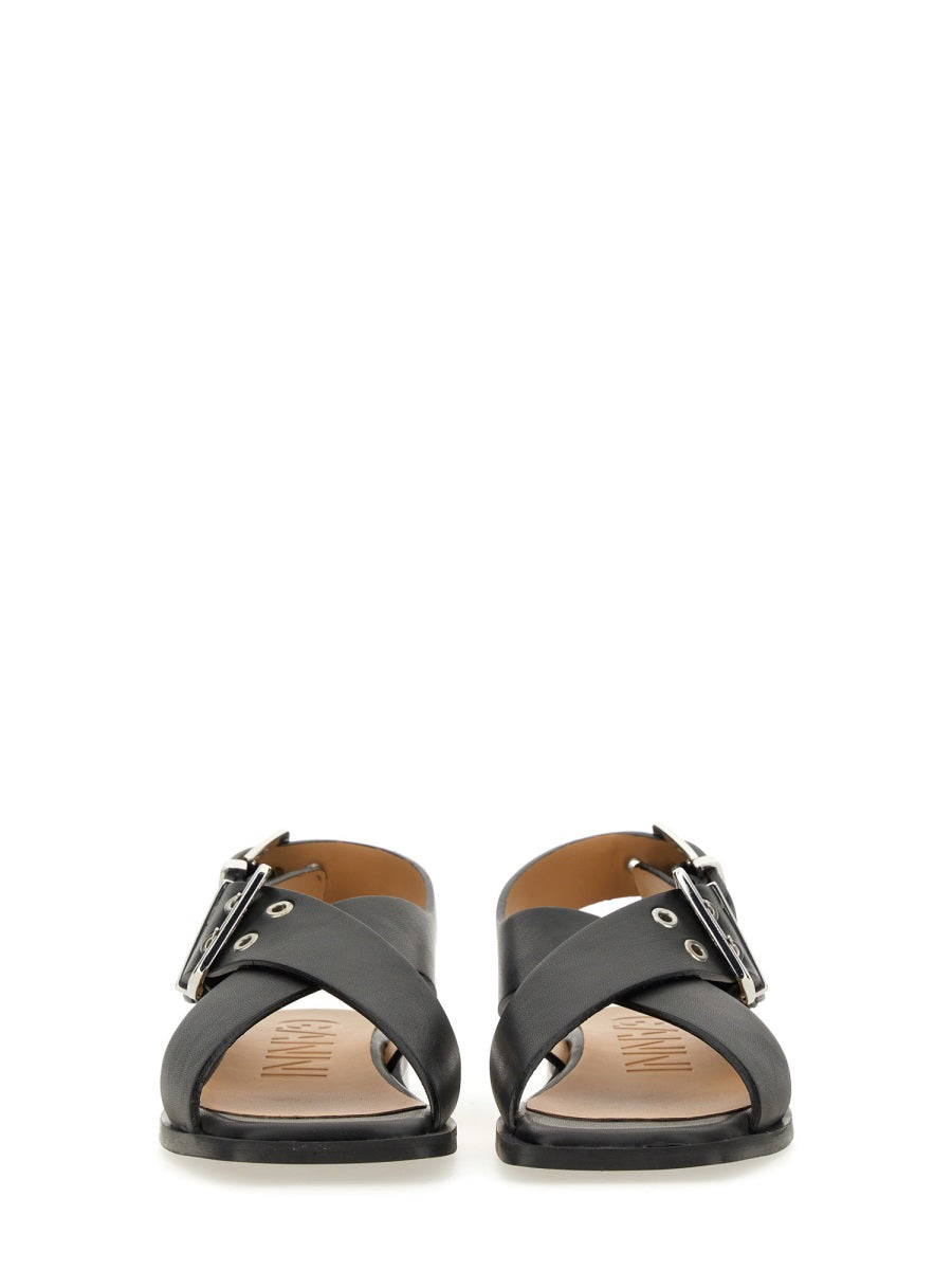 Ganni Women Studded Sandal