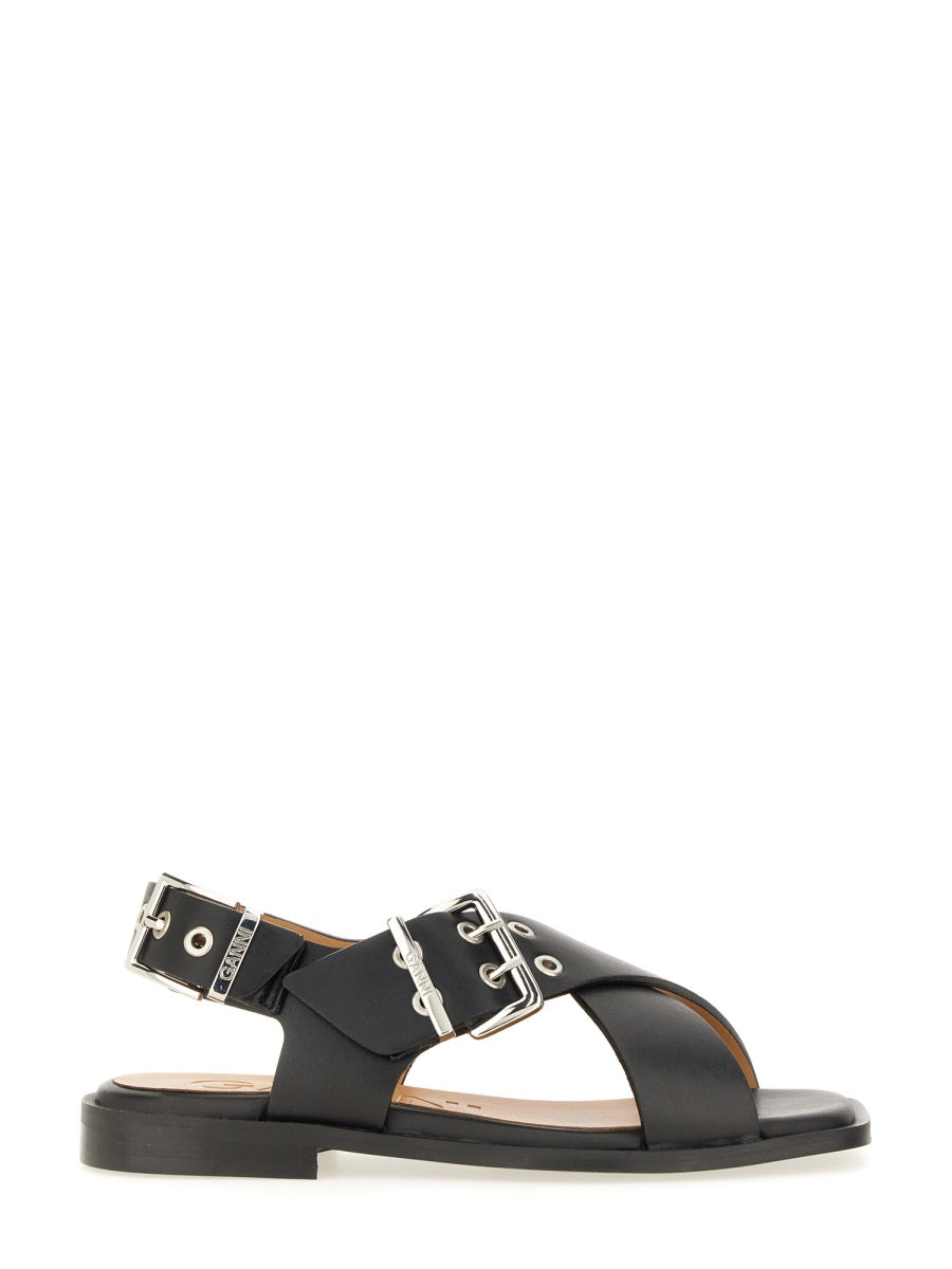 Ganni Women Studded Sandal