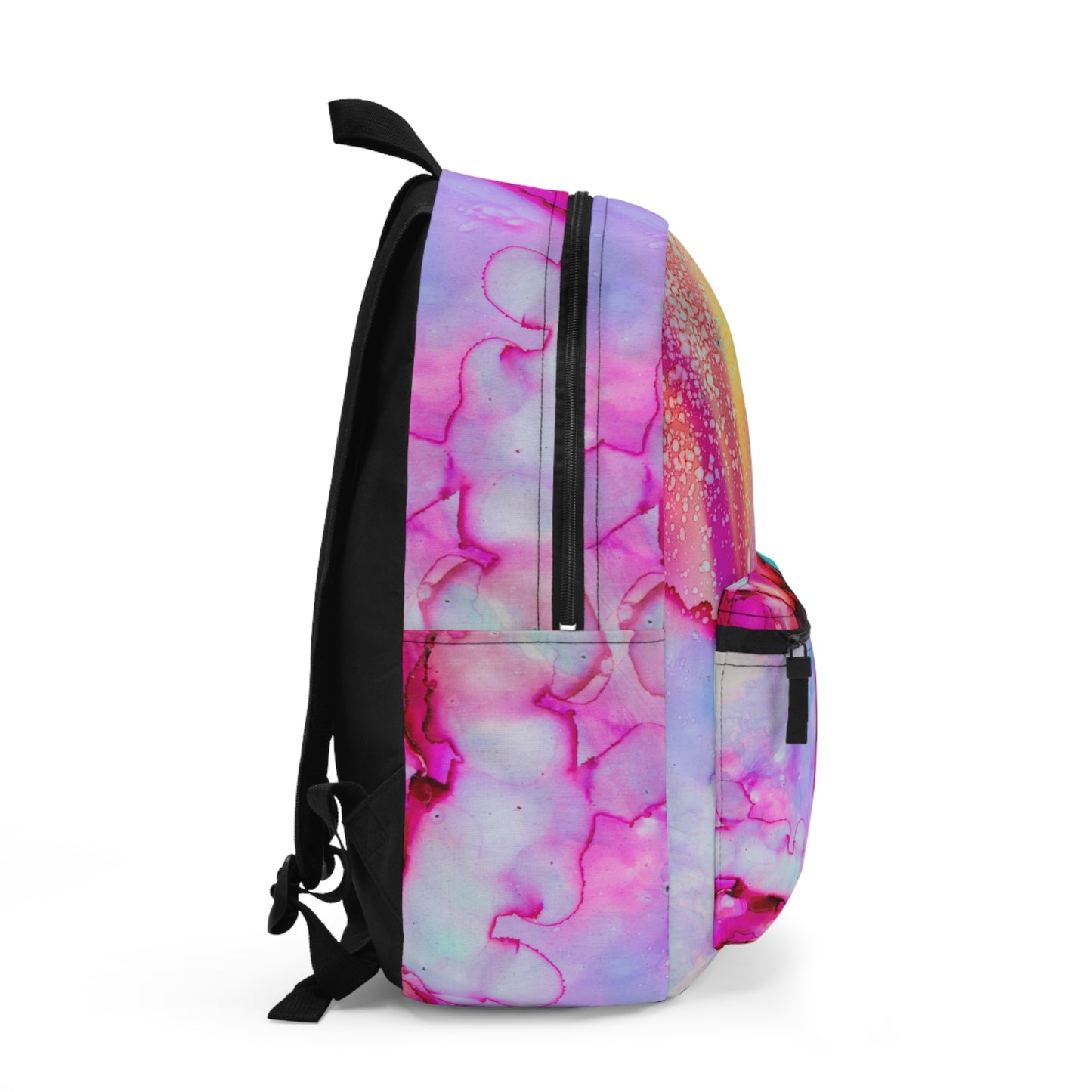 Vibrant Abstract Backpack, Colorful School Bag, Trendy Travel Backpack, Unique Gift for Art Lovers, Stylish Daily Use Backpack