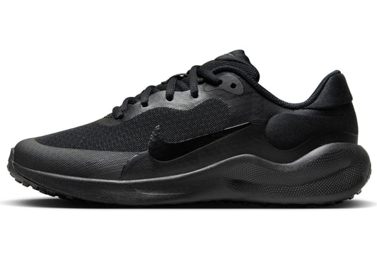 NIKE Revolution 7 Boys FB7689-001 (Black/Anthracite) Size 1.5