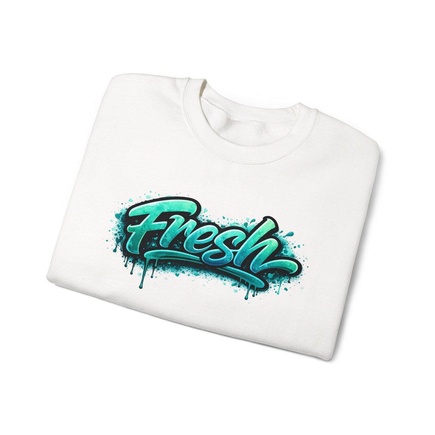 Fresh Graffiti Crewneck Sweatshirt