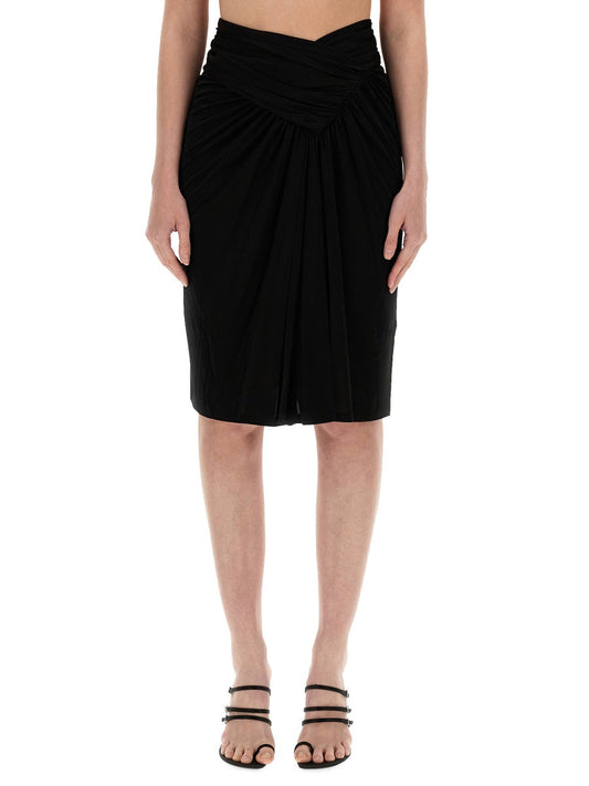 Saint Laurent Women Pencil Skirt.