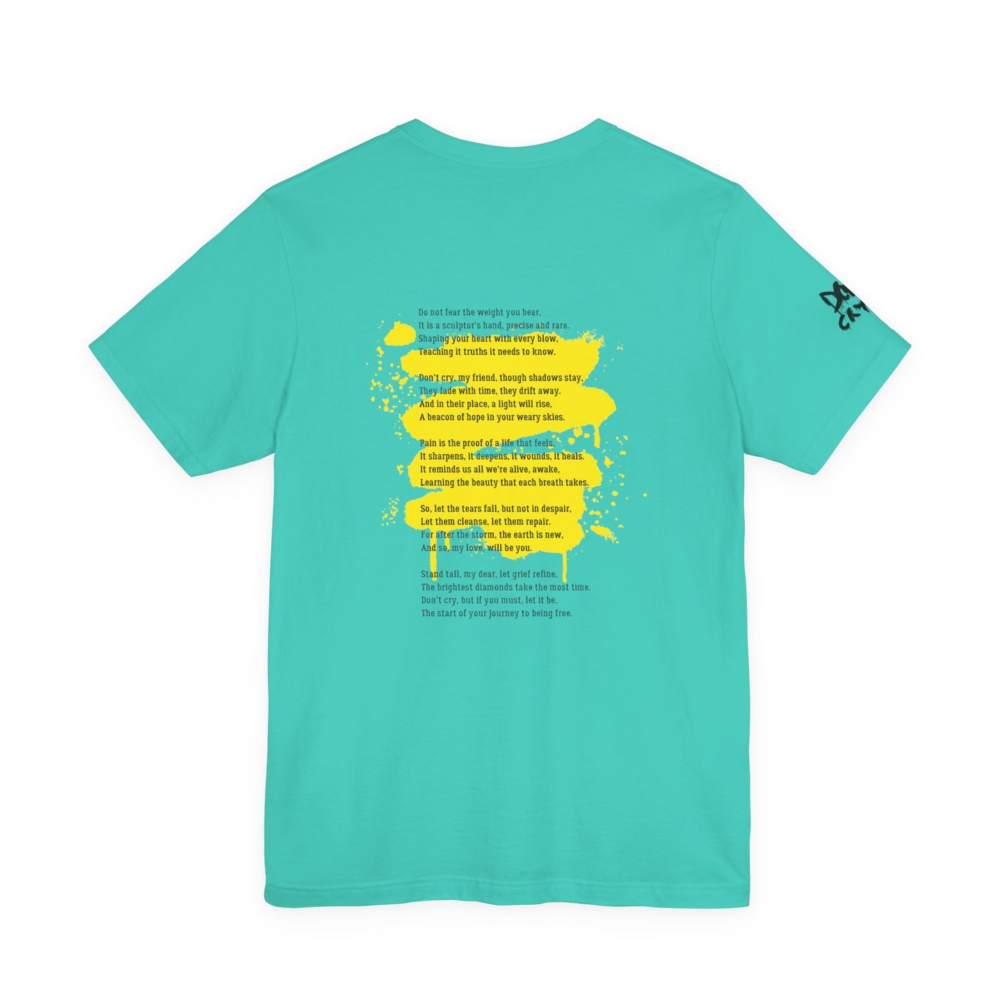 Inspirational Unisex Short Sleeve Tee - Journey to Self-Love & Empowerment