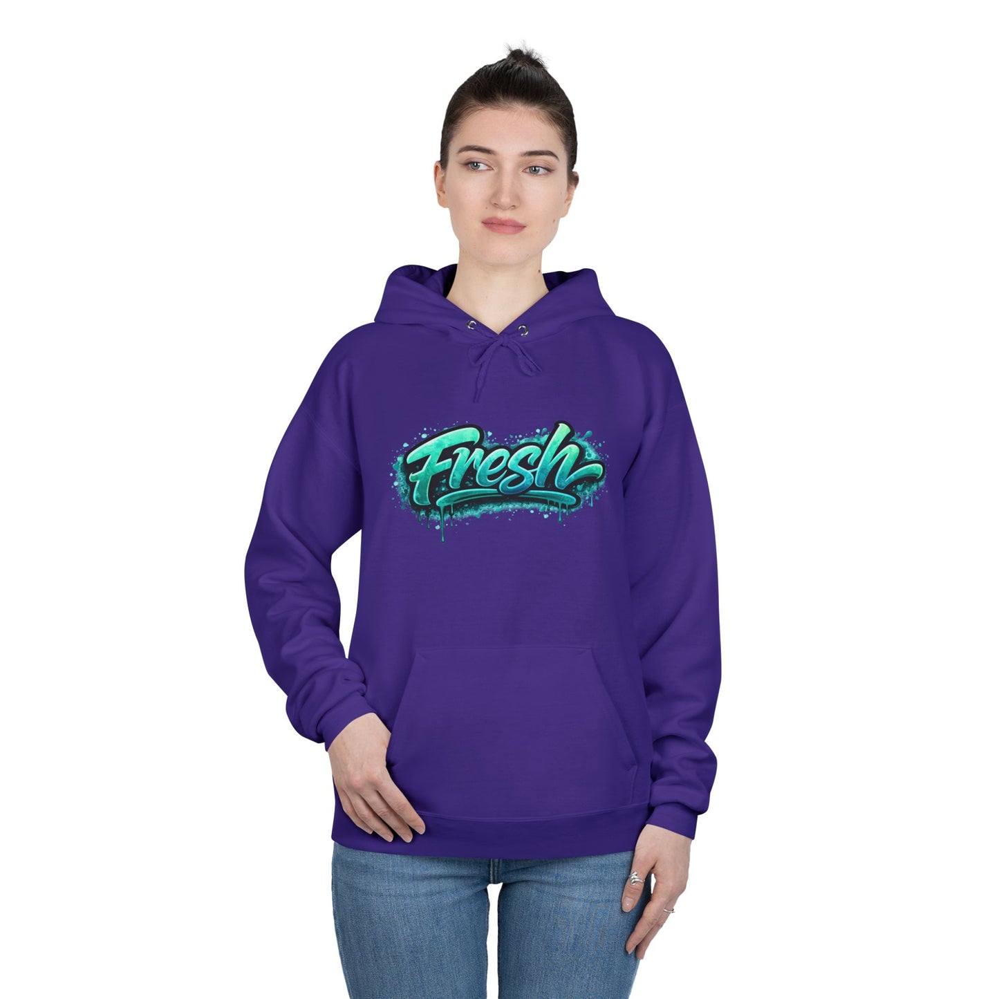 Fresh Graffiti Hoodie — Streetwear Pullover for Teens & Urban Style