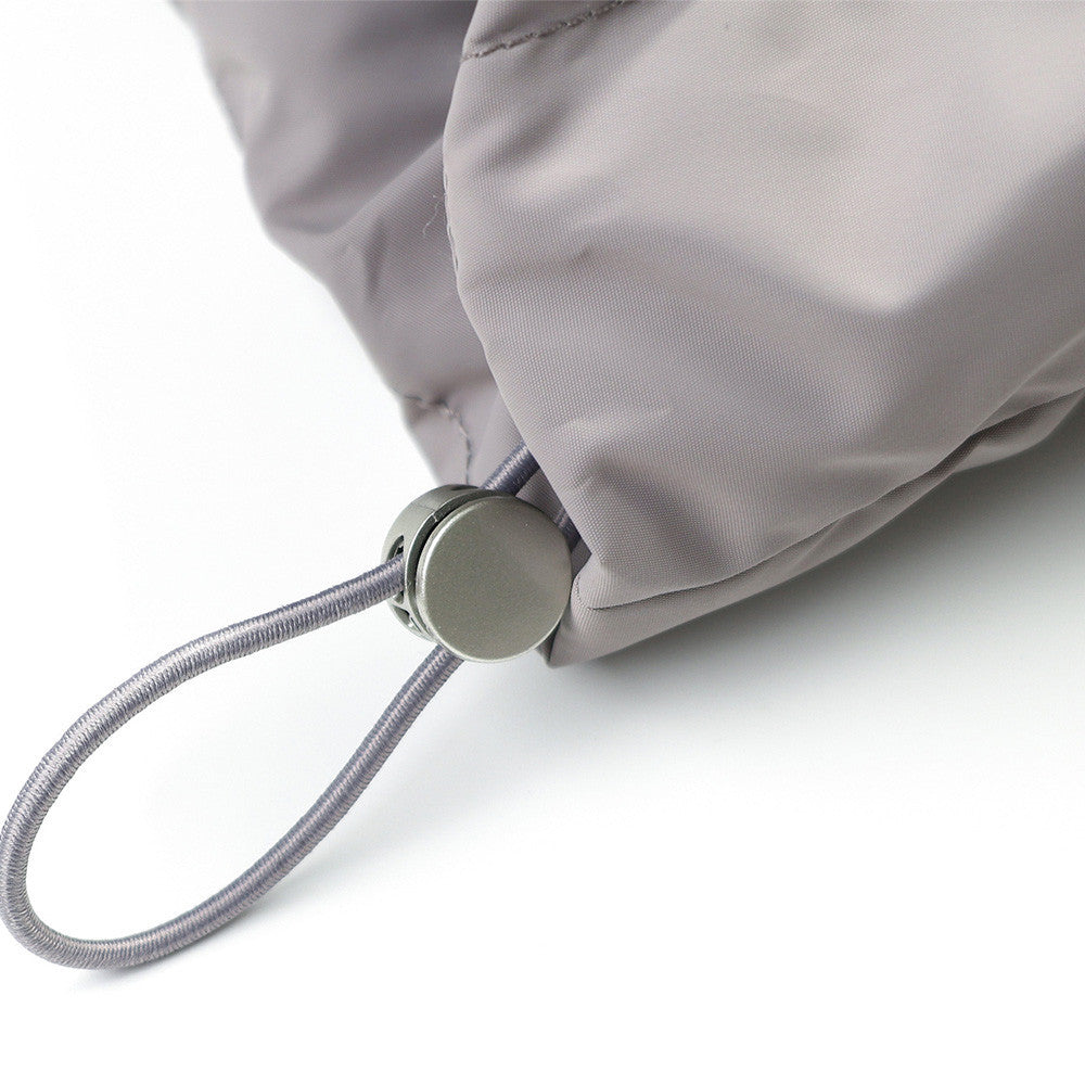 Irregular button placket solid color loose cotton jacket