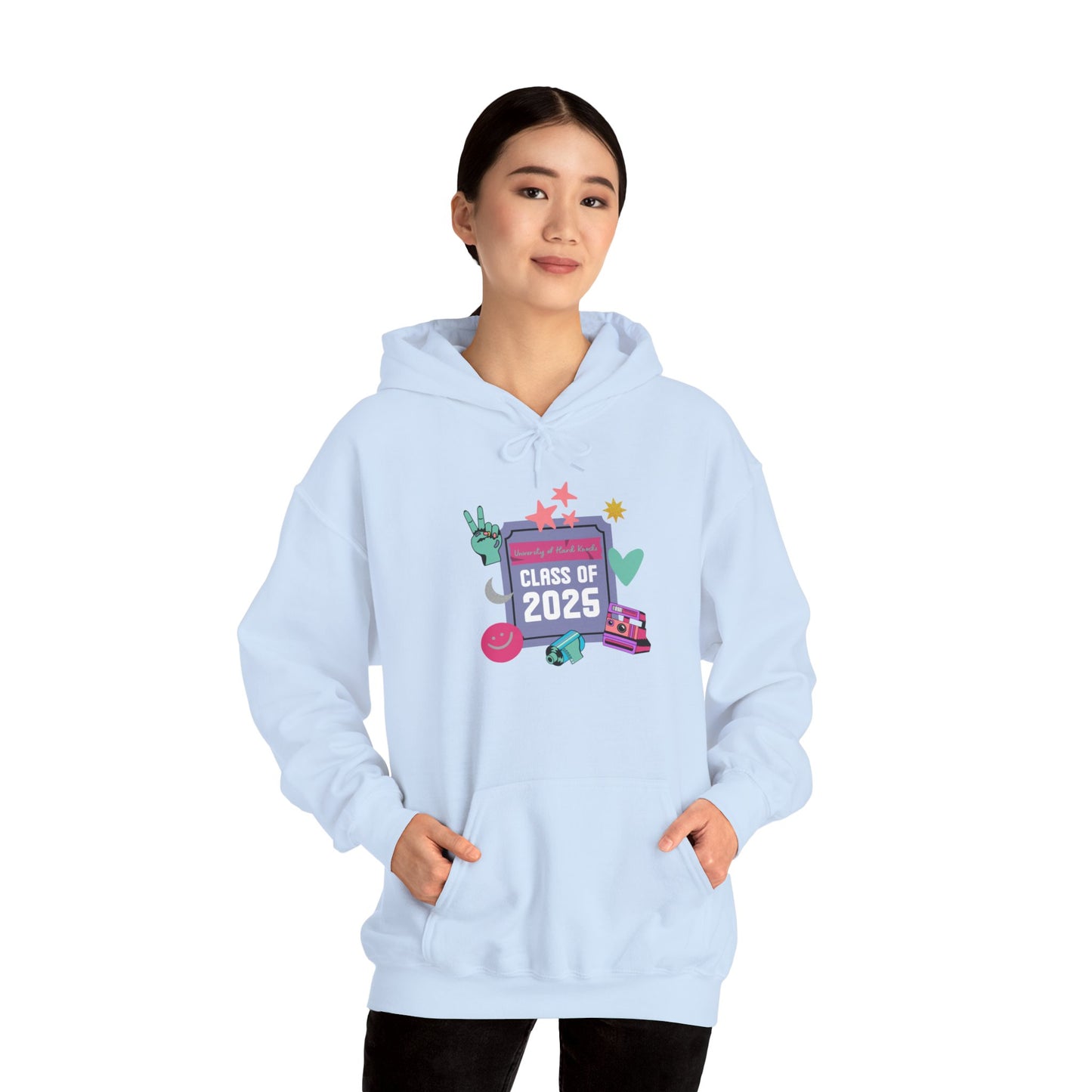 Class of 2025 Graduation Hoodie, Unisex Heavy Blend Hooded Sweatshirt, High School Graduation Gift, Casual Cool Style, College Hoodie