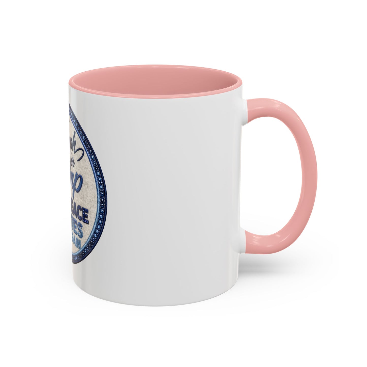 Make Peace Treaties Mug — "Triumph for Trump" Political Coffee Cup (11/15oz)