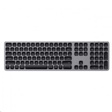 Клавиатура Безжична Satechi Aluminum за Mac, Layout US, Space Gray (ST-AMBKM)-0