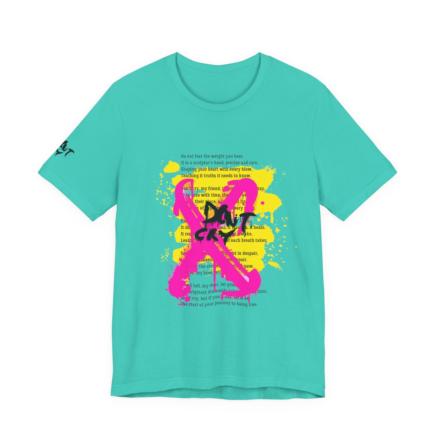 Inspirational Unisex Short Sleeve Tee - Journey to Self-Love & Empowerment