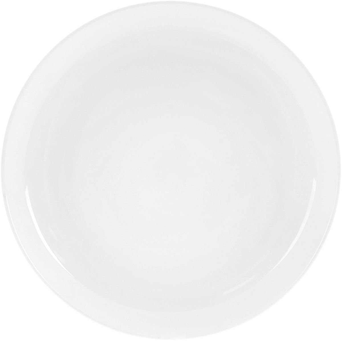 Professional Rolled Rim White Bread Plate 6" inch | 15 Cm-3