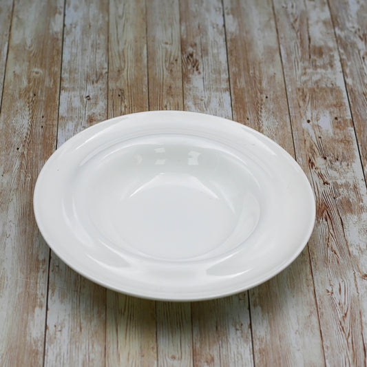 White Deep Soup Plate 10" inch | 14 Fl Oz | 400 Ml-0