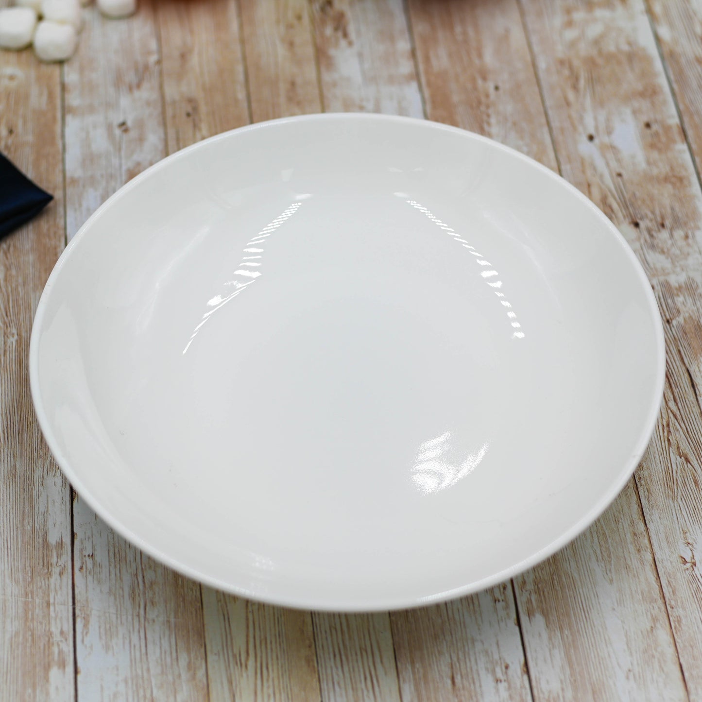 White Round Deep Platter 12" inch | 30.5 Cm-0