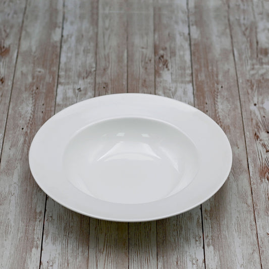 White Deep Plate 10" inch | 25.5 Cm 20 Oz | 600 Ml-0