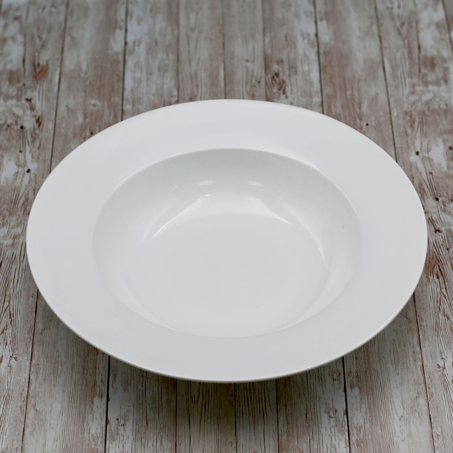 Set Of 3 White Deep Plate 12" inch | 30.5 Cm 37 Oz | 1100 Ml-0