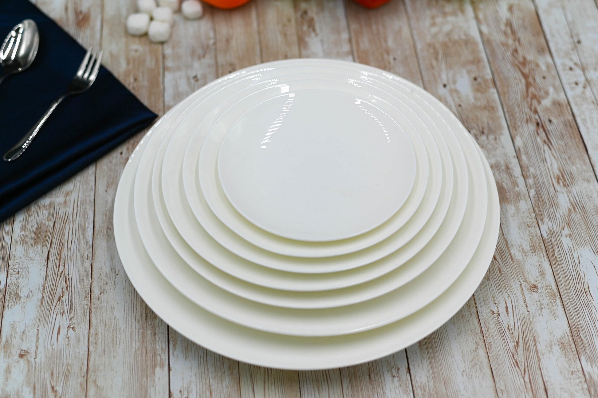 White Dessert Plate 8" inch | 20 Cm-2