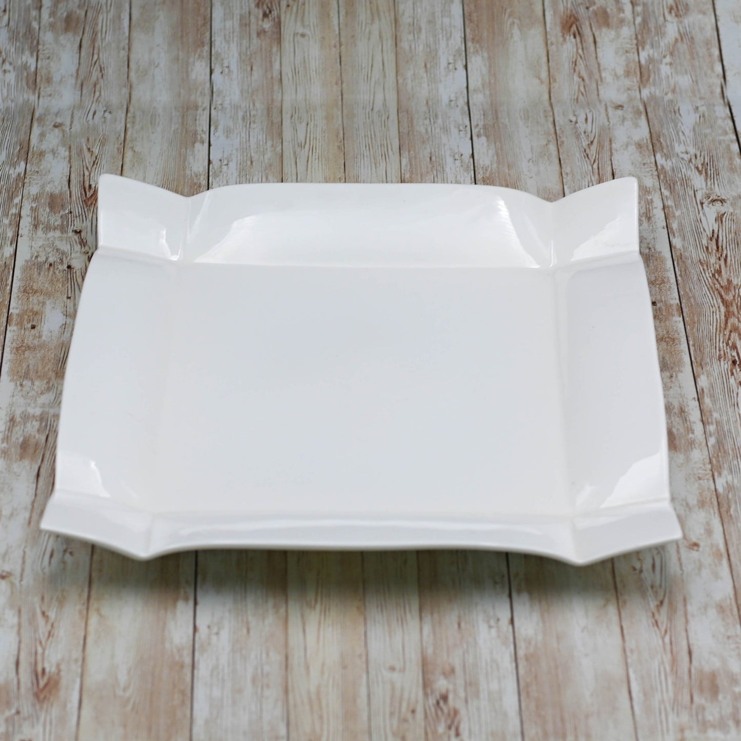 White Square Platter 14" inch X 14" inch | 35.5 X 35.5 Cm-0