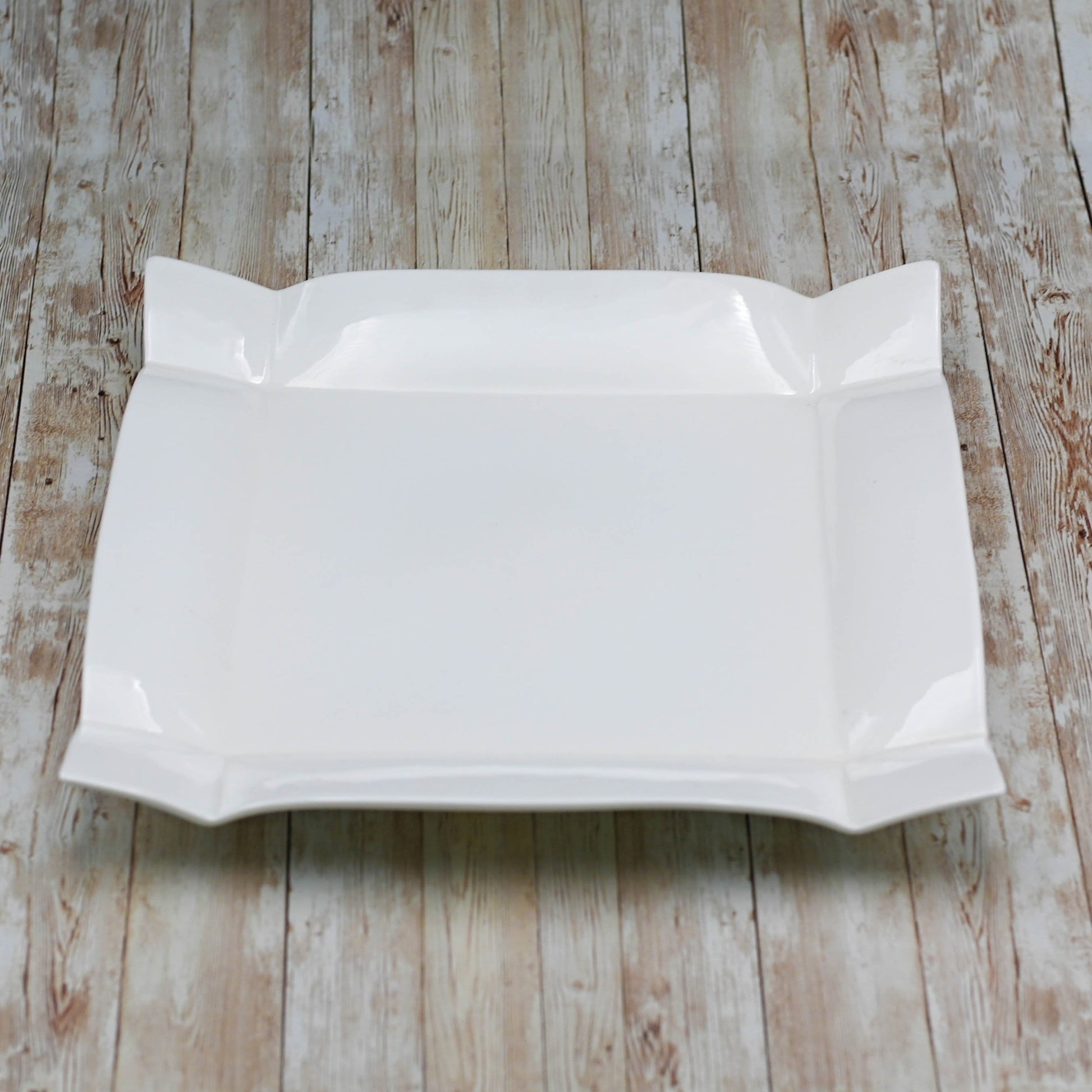 White Square Platter 14" inch X 14" inch | 35.5 X 35.5 Cm-0