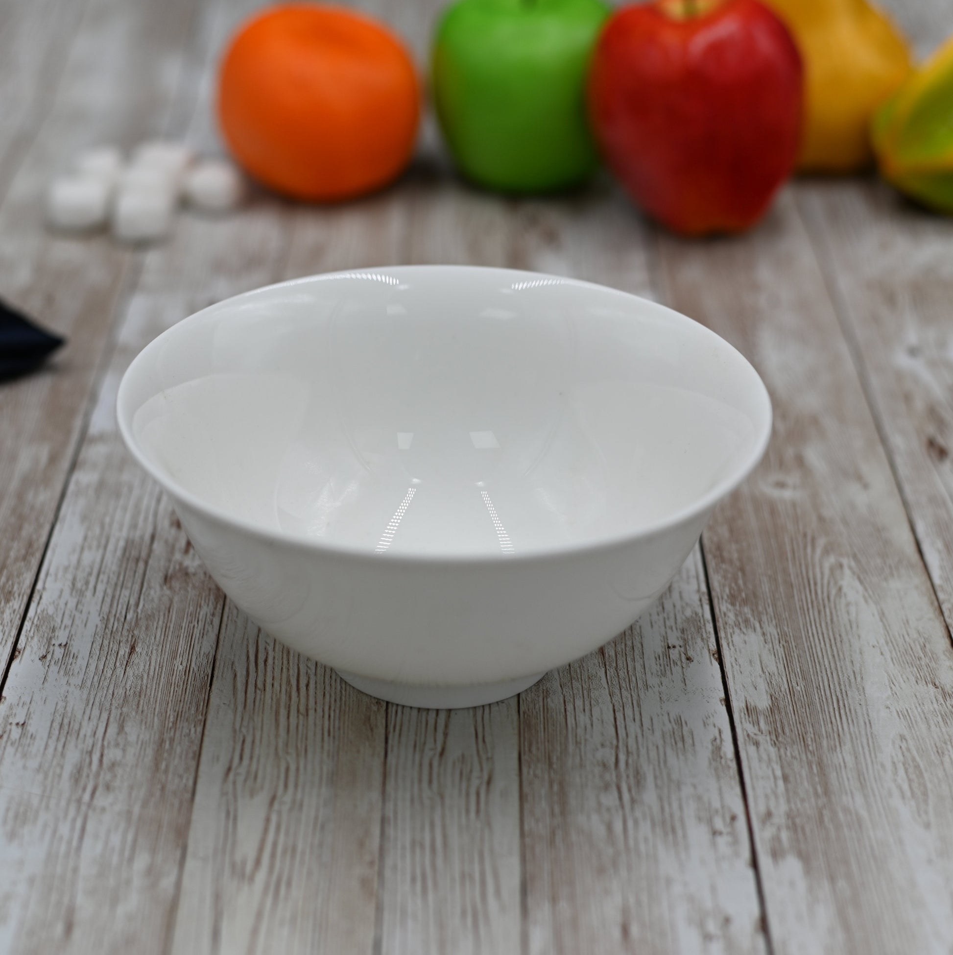 Small White Bowl 6" inch | 15.5 Cm 20 Oz | 600 Ml-0