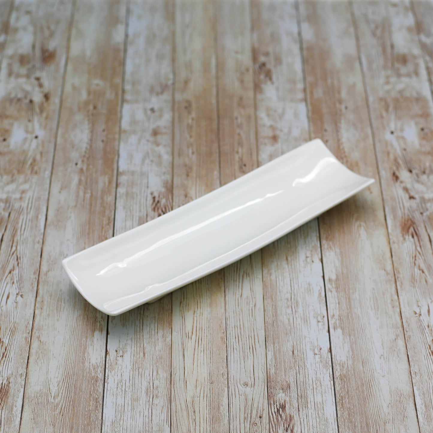 White Celery Tray / Dish 11" inch X 3" inch | 28 X 8 Cm-0