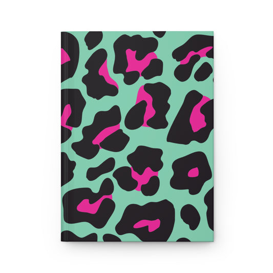 Vibrant Leopard Print Journal, Stylish Notebook for Creative Minds, Gift for Writers, Artists, Students, or Journaling Enthusiasts