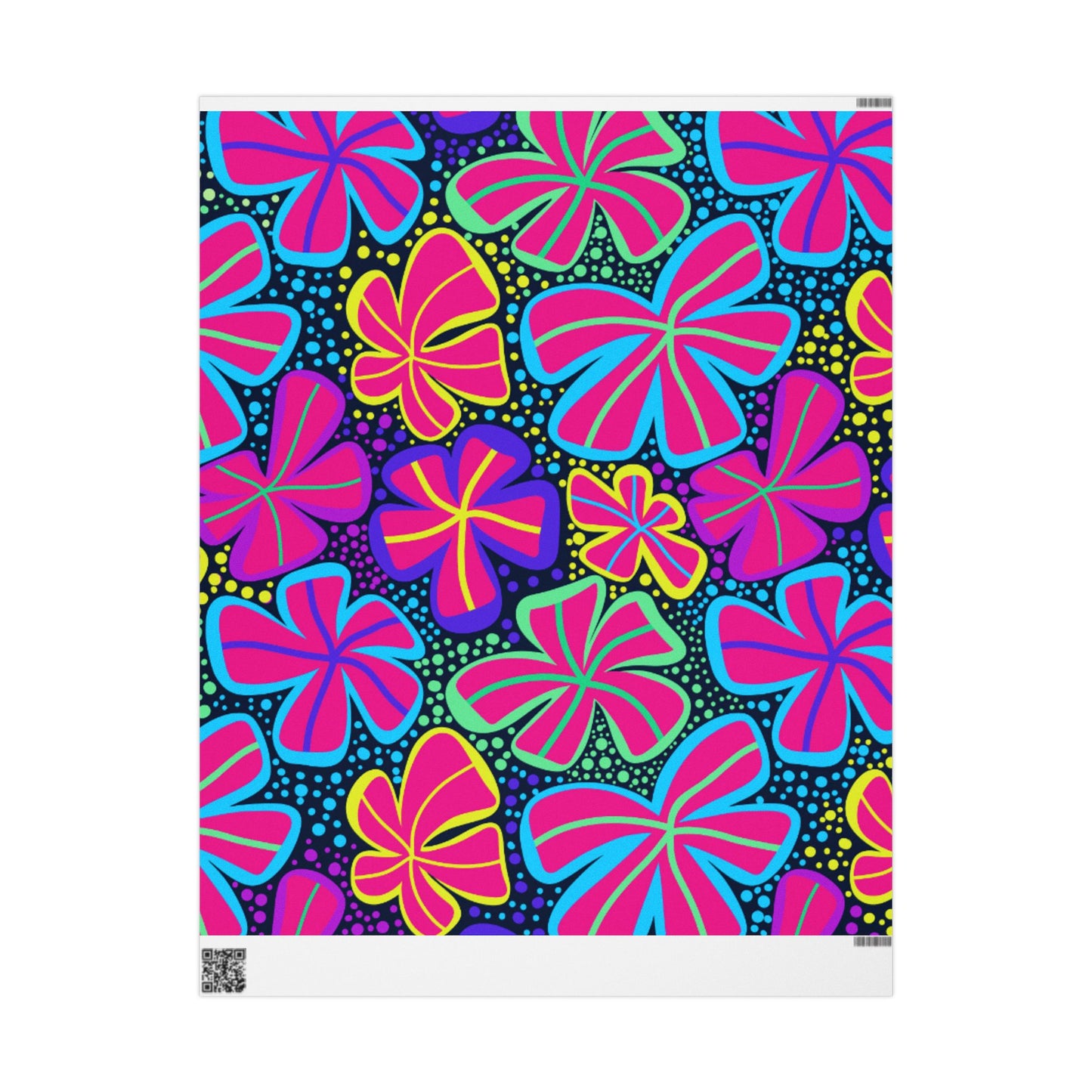 Vibrant Gift Wrapping Papers, Colorful Party Wrap, Floral Print Gift Wrap, Eco-Friendly Wrap, Birthday, Holiday, DIY Crafts