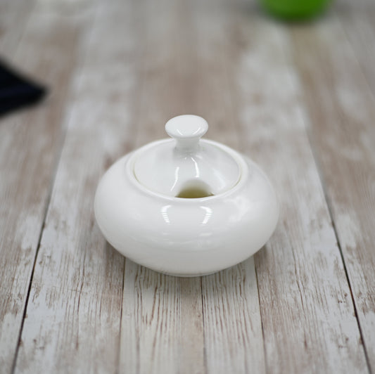 White Sugar Bowl 8 Oz | 250 Ml-0