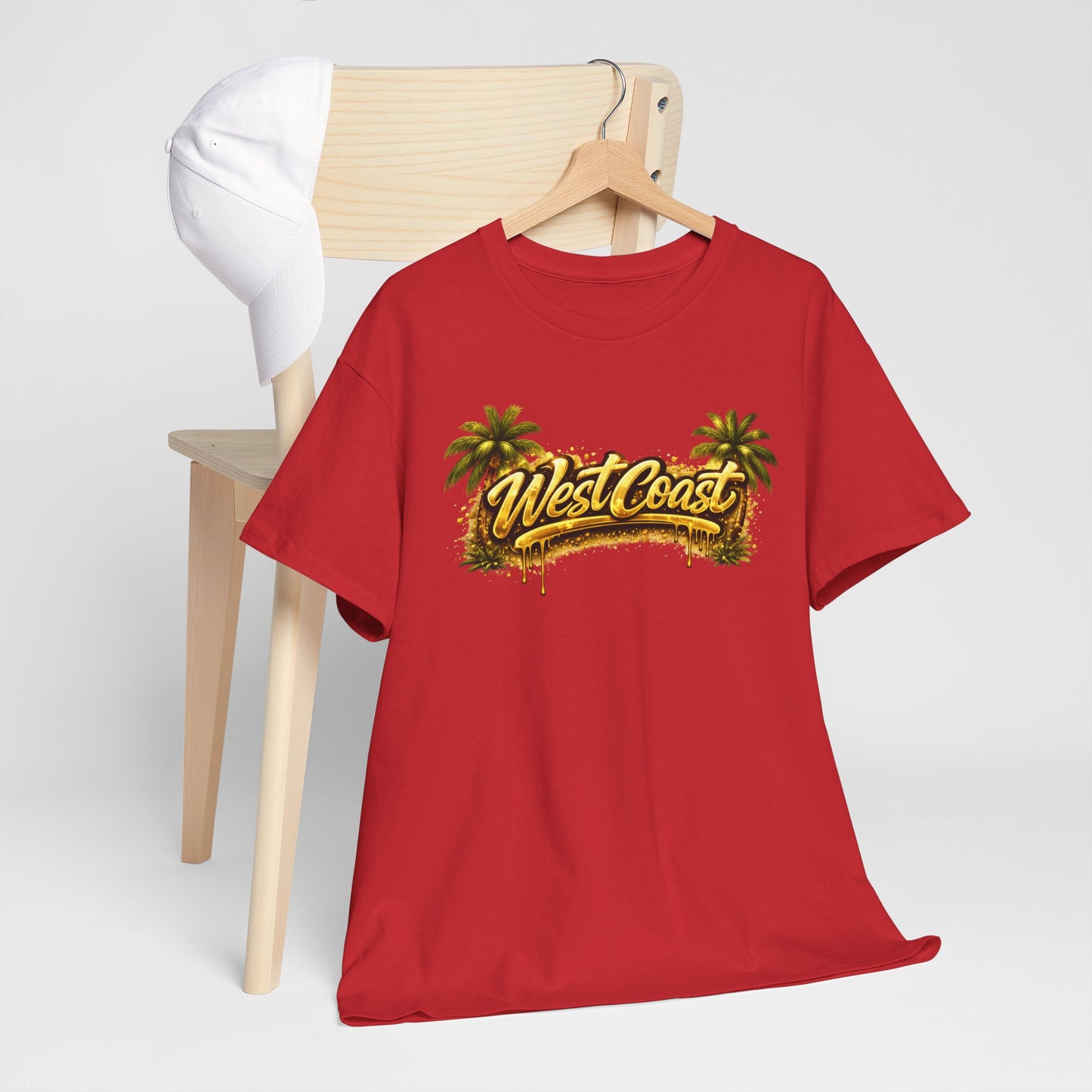 West Coast Palm Tree T-Shirt — Retro Surf Vibe Tee