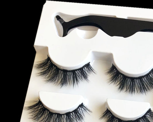 Magnetic Wild Artificial Eyelashes - High Quality Cotton & Fibers