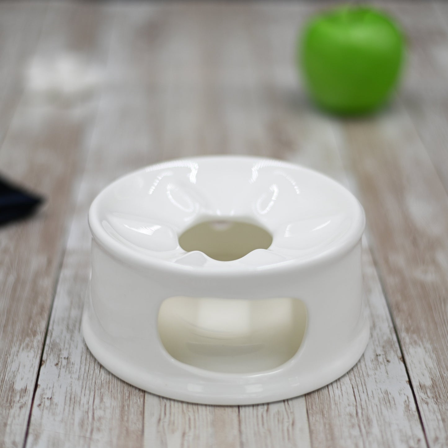 Set Of 3 White Warming Stand 5" inch | 13 Cm-0