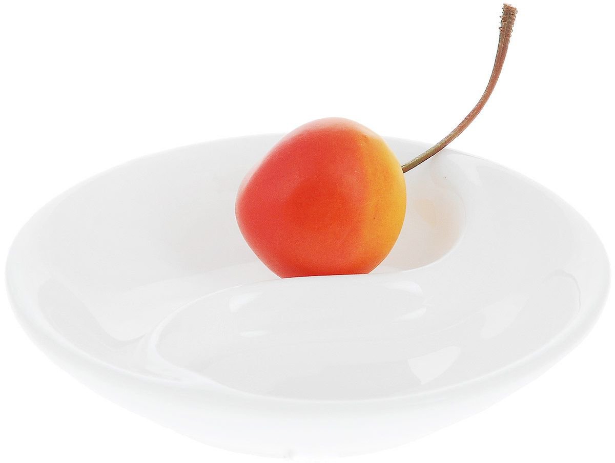 Round White Ying Yang Divided Soy Dish 3.5" inch | 9 Cm-4