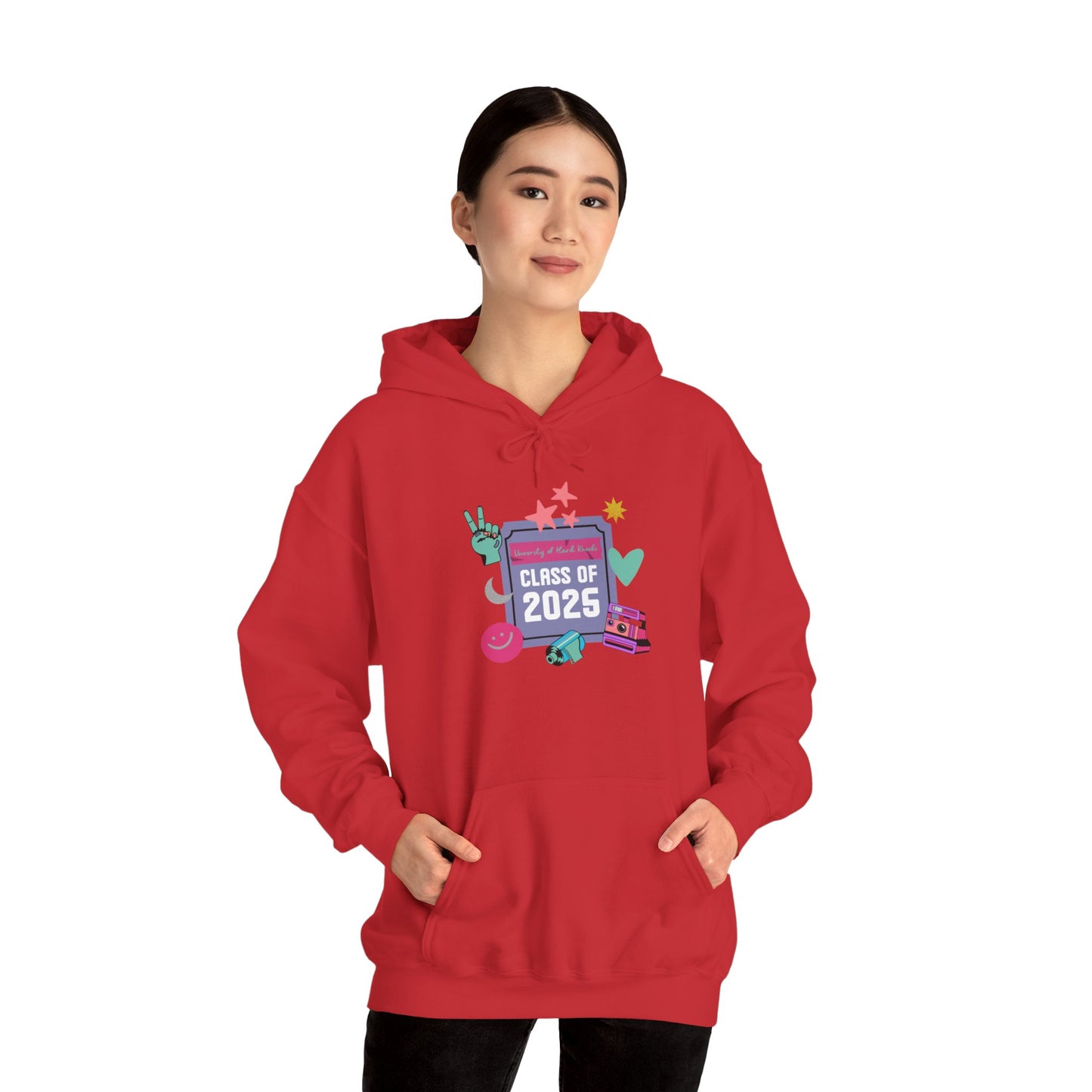 Class of 2025 Graduation Hoodie, Unisex Heavy Blend Hooded Sweatshirt, High School Graduation Gift, Casual Cool Style, College Hoodie