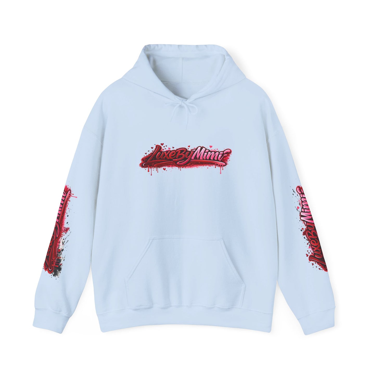 LuxeByMimi Brand Graffiti de Luxe Hoodie — Streetwear Pullover