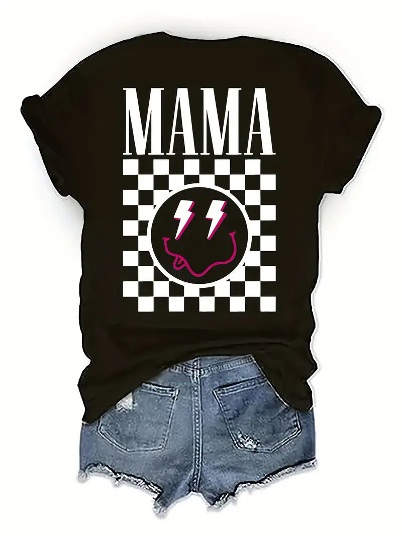 Women's Short Sleeve Round Neck T-Shirt Women's Clothing Gift