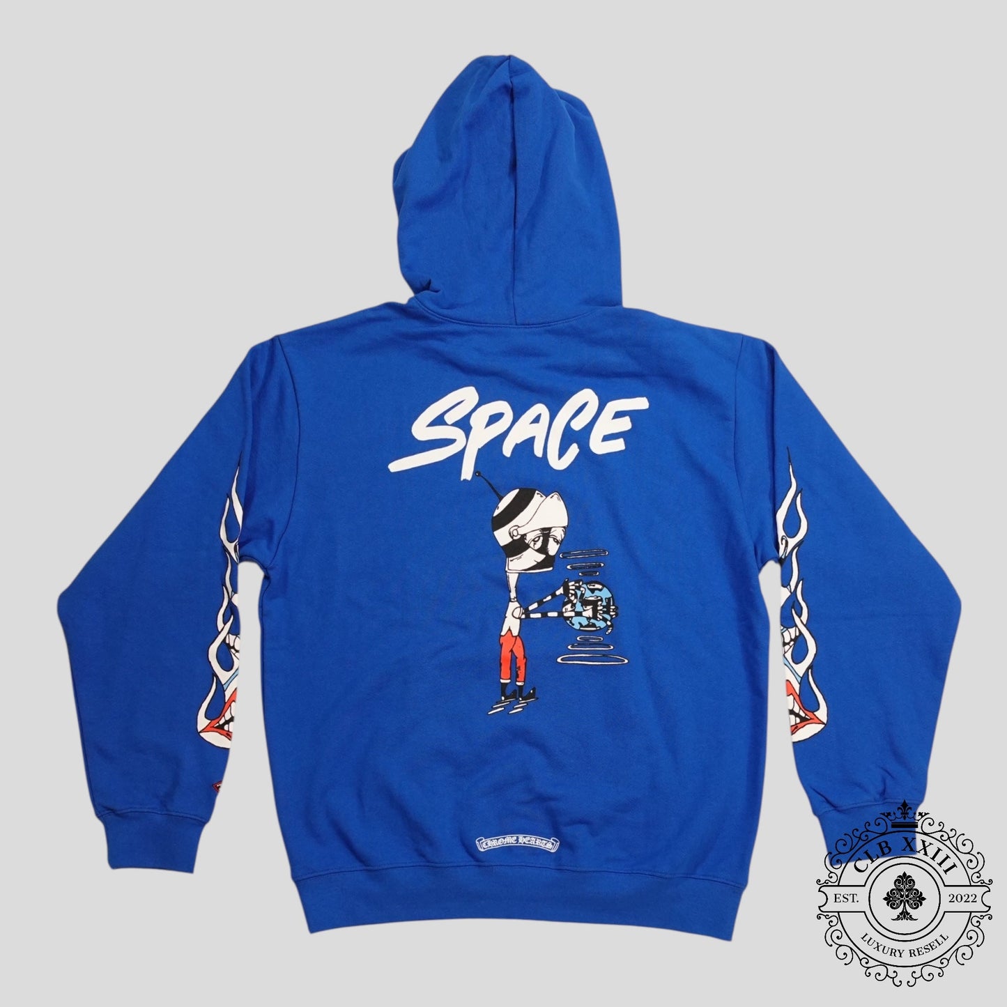 Chrome Hearts Matty Boy Space Affair Hoodie in Blue
