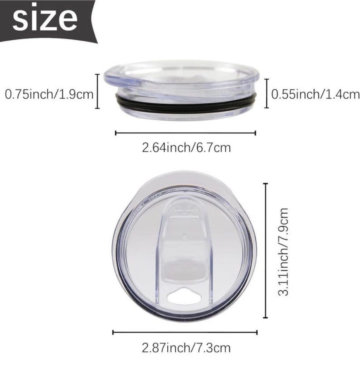 Blue Charmed Tumbler with Matching Lid - Luxe Bundle