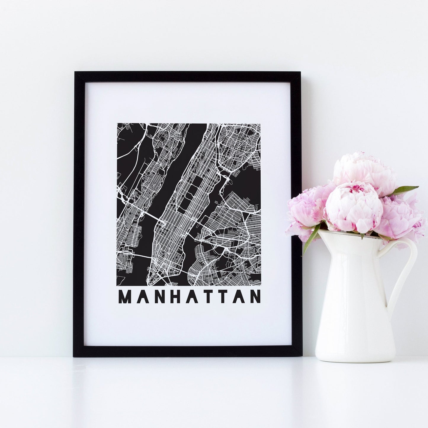 New York City Boroughs Wall Prints, Set of 6