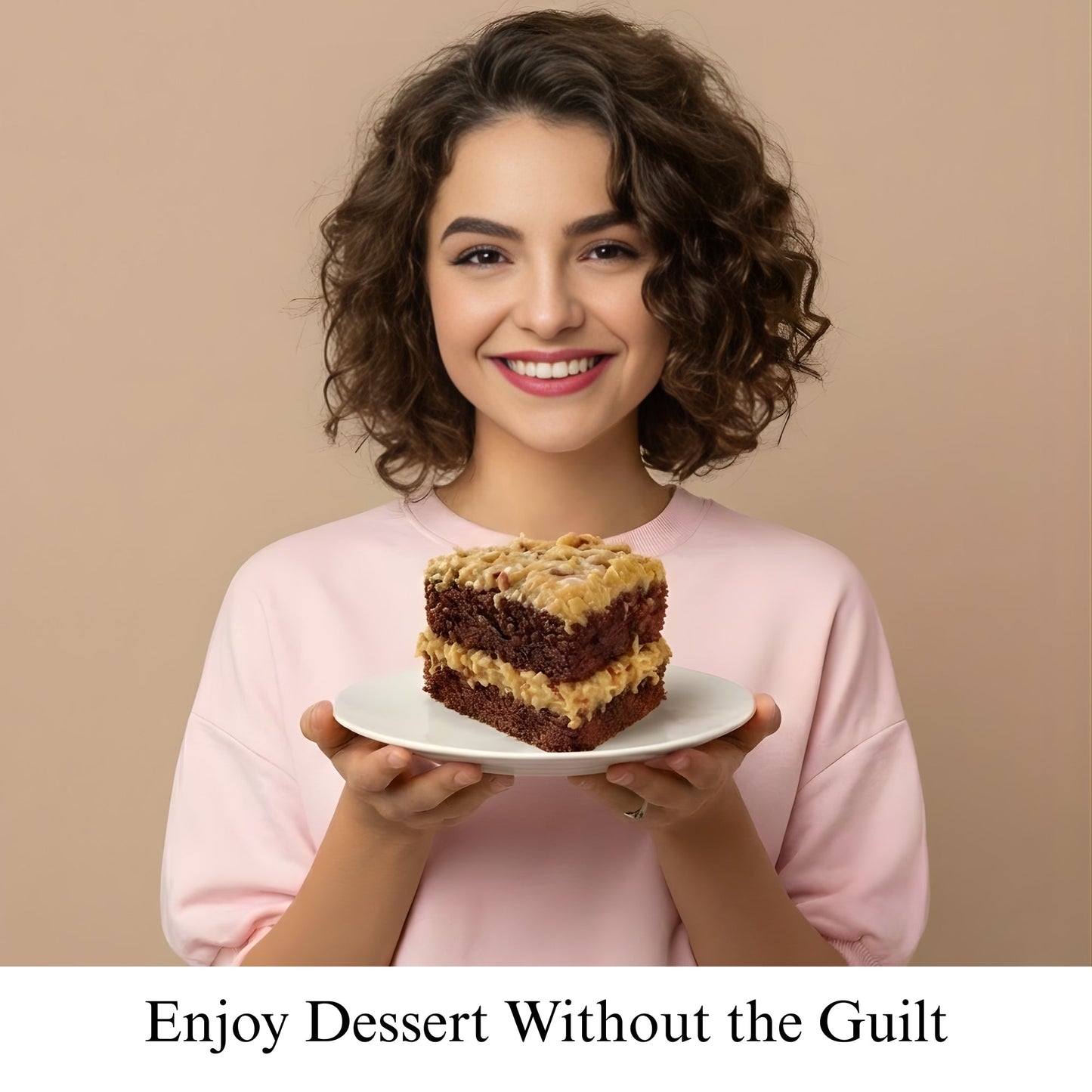 Andy Anand Sugar-Free German Chocolate Cake, 2.4 lb – Belgian Cocoa, Coconut-Pecan Filling, Keto & Diabetic-Friendly Birthday Gift Box