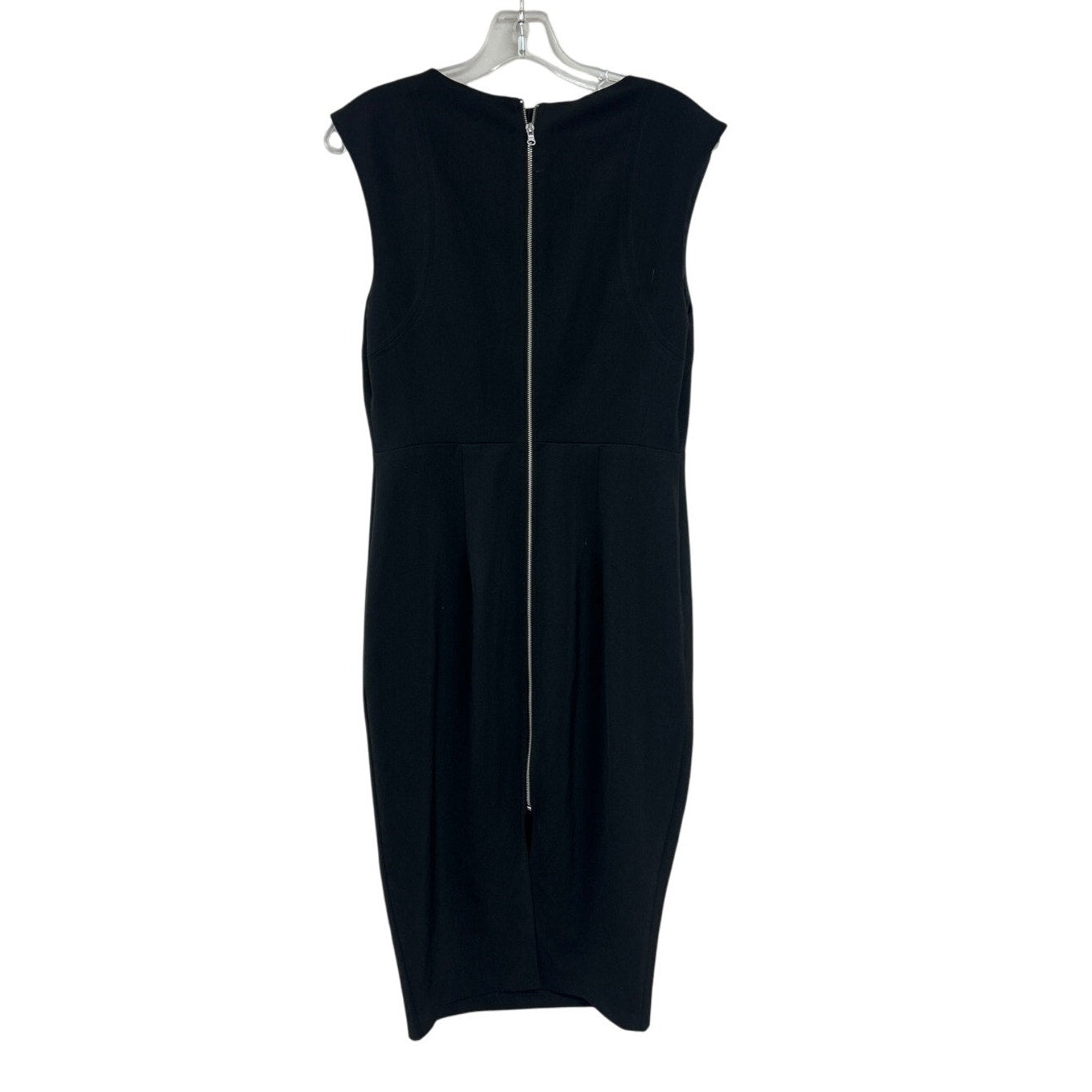 Express Womens Size 8 Polyester Blend LBD Sleeveless Back Zip Bodycon Dress
