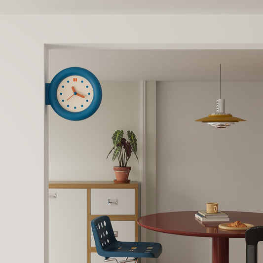 Double-Sided Round Clock-0
