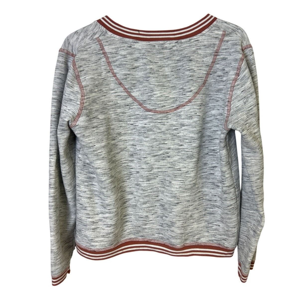 Upcycled Hand Printed Womens Medium Love Naps Netflix Walks to Fridge Sweatshirt