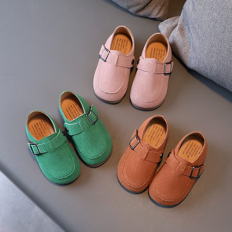 Children's Velcro Shallow Shoes Girls Daily Western Style Princess Shoes