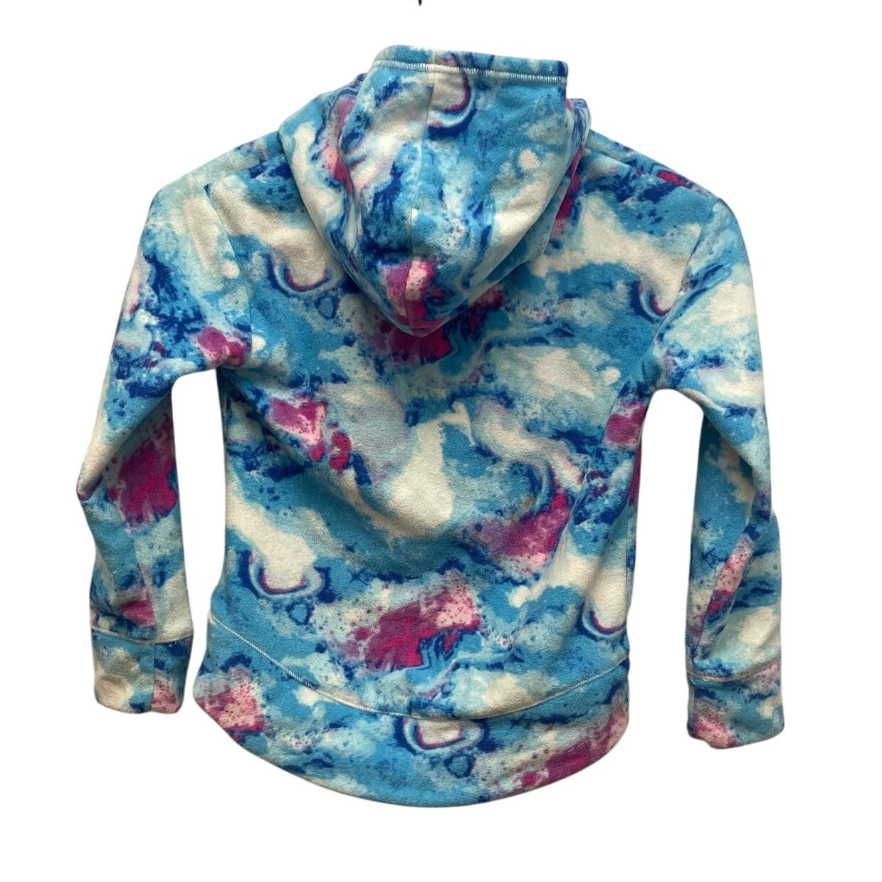 DSG Girls Small Long Sleeve 100% Polyester Fleece Pullover Warm Hoodie