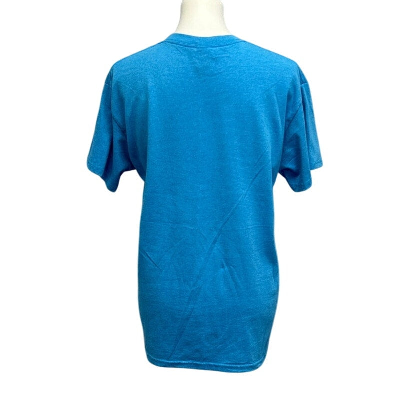 Branson Mens Medium Neon Owl PolyCotton Short Sleeve Crew Neck Tee Shirt
