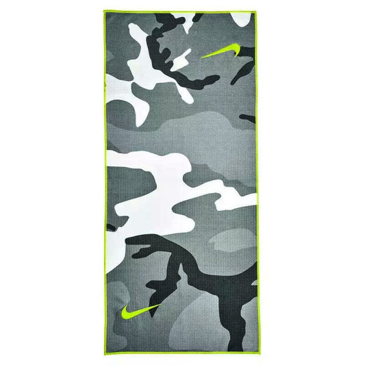 Nike Caddy Golf Towel Anthracite/Volt