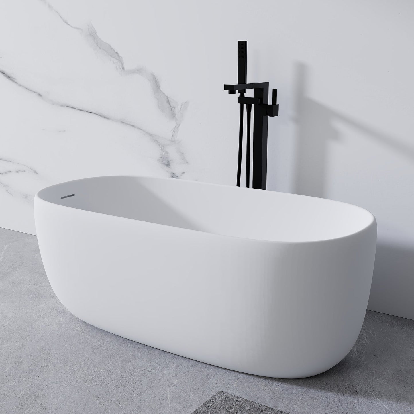 LILYA 51'' Freestanding Bathtub